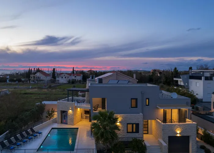 Vila Roca With Heated Pool And Sauna Privlaka (Zadar)